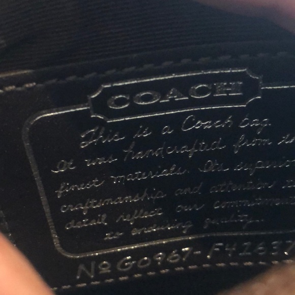 Coach signature wristlet - Picture 3 of 3